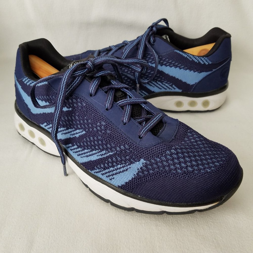 Therafit Womens Size 11 “Carley” 7 Ply Comfort Walking Shoes in Blue